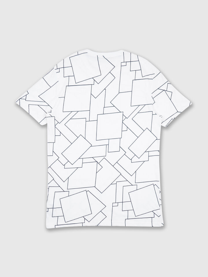 Geo Shapes AOP Tee image number 6